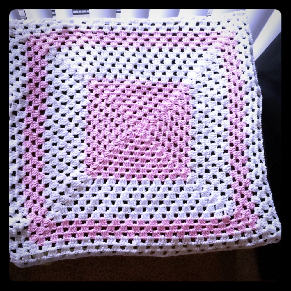 Handmade baby blanket
